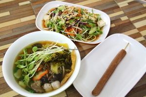 Food at Jay My Jam Jay at Jai Mai Jumjay in Chiang Mai