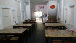 inside seating at Jai Mai Jumjay in Chiang Mai