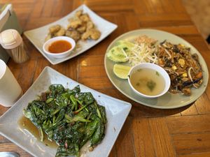 My feast   at Jai Mai Jumjay in Chiang Mai