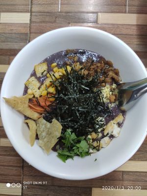 Mock fish porridge at Jai Mai Jumjay in Chiang Mai
