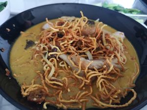 Khao soi at Jai Mai Jumjay in Chiang Mai