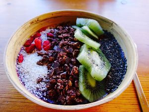 Açaí Bowl at Nectar de Vie in Capbreton