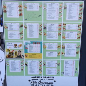 Sign at America Graffiti in Pordenone