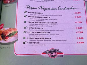 Menu3 at America Graffiti in Pordenone