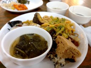 Vegan buffet at Sujata 수자타 in Gwangju