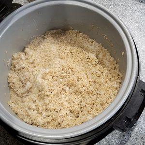 barley and rice 보리밥 #Veganuary at Sujata 수자타 in Gwangju