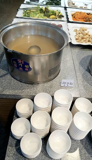 daily tea: hot ginger tea at Sujata 수자타 in Gwangju