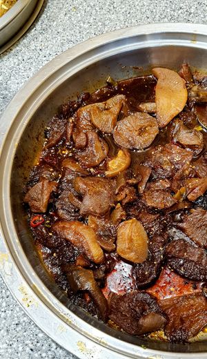 braised radish 무조림 at Sujata 수자타 in Gwangju