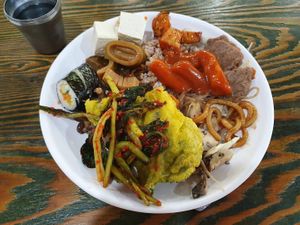 A small sample of the available of all the things they have  at Sujata 수자타 in Gwangju