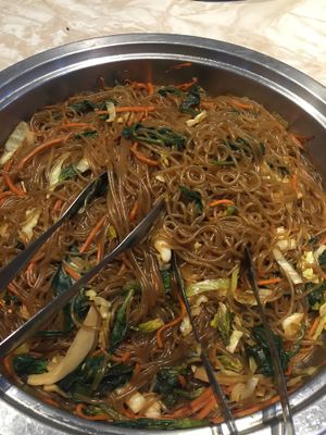 Japjae at Sujata 수자타 in Gwangju