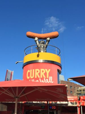 Cool shopfront at Curry at the Wall - Food Stand in Berlin