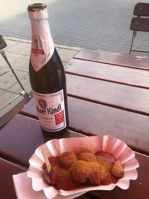   at Curry at the Wall - Food Stand in Berlin