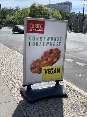   at Curry at the Wall - Food Stand in Berlin