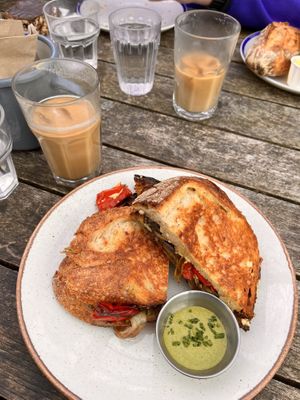 toastie  at Chesters by the River in Skelwith Bridge