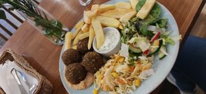Falafel at Faloviec Kuchnia Roślinna in Gdansk
