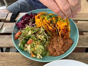 Tacos  at Faloviec Kuchnia Roślinna in Gdansk