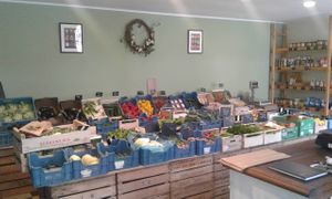 inside at Chez Raoul Fruits et Legumes in Charleroi