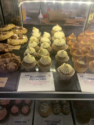 Blueberry Pistachio 👌🏽  at Little Cupcakes in Melbourne