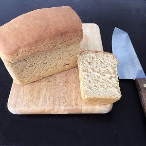 100% WHOLE-WHEAT BREAD:

100% Wholewheat Flour, Water, Olive Oil, Dry Yeast & Coconut Sugar

In the process of making white flour, more than half of the vitamin B1, vitamin B2, etc

Order at: http://www.laholista.com/en/shop/ at La Holista in Ho Chi Minh City