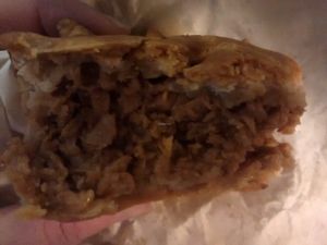 "Meaty" inside. at Soy Division in Glasgow