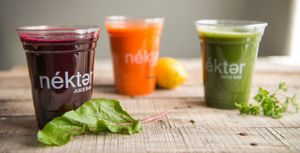 Eat and drink the rainbow! at Nekter Juice Bar in Plano
