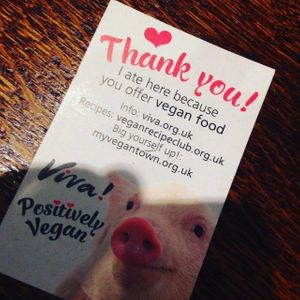 Thank you! at Las Iguanas in Swansea