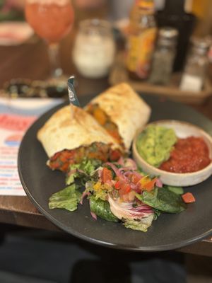 Vegan burrito - April ‘25  at Las Iguanas in Newport