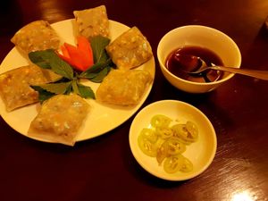 Really delicious wraps at Viet An in Ho Chi Minh City