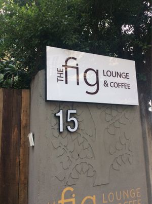 entrance at The Fig Lounge & Coffee in Ho Chi Minh City