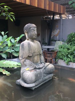 outdoor area at The Fig Lounge & Coffee in Ho Chi Minh City