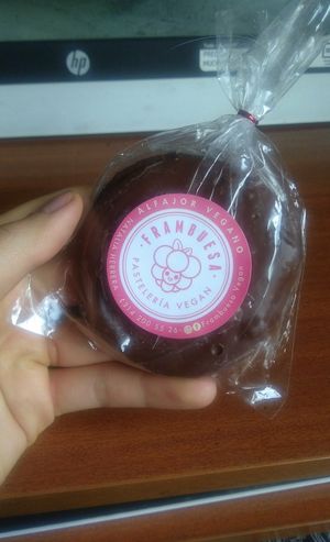   at Frambuesa Pastelería Vegan in Bogota