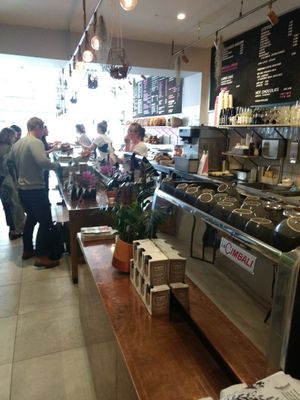 Counter at Pinkmans in Bristol