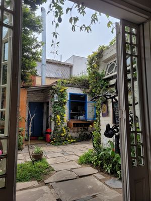 beatiful patio at La Bodega Verde in Lima
