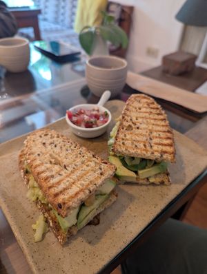 The sanguchano at La Bodega Verde in Lima