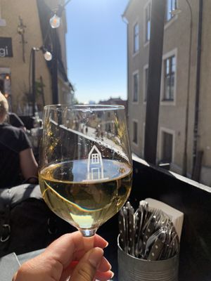 Wine  at Creperie & Logi in Visby
