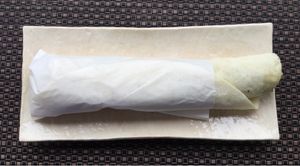 falafel roll at Aroma House in Kampot