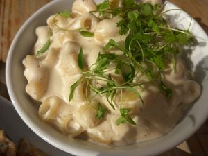 Mac n cheese at Prep Fitness Kitchen in Glasgow