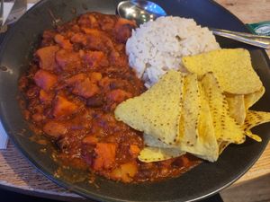 Vegan chilli at Las Iguanas - Cribbs Causeway  in Bristol