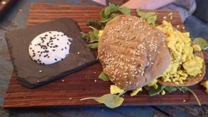 Gluten free Homemade Bread at Hope Organic in Copenhagen