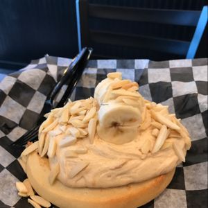 almond and banana  at Cinnaholic - Grand Canyon Dr in Las Vegas