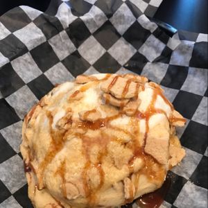 pumpkin cheescake at Cinnaholic - Grand Canyon Dr in Las Vegas