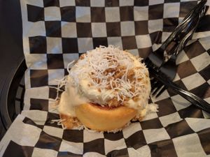 special of the day at Cinnaholic - Grand Canyon Dr in Las Vegas