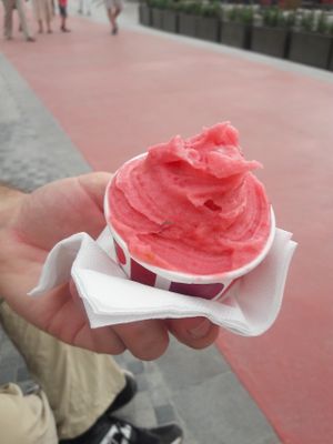 strawberry at Dri Dri in Dubai