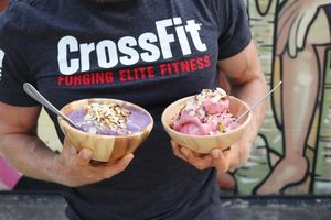 Vegan smoothie bowls at Wilson's in Phuket