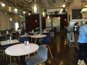 Inside at Tyneside Bar Cafe in Newcastle Upon Tyne