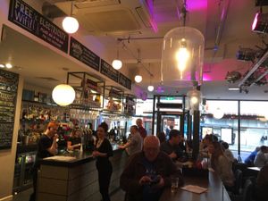 inside  at Tyneside Bar Cafe in Newcastle Upon Tyne