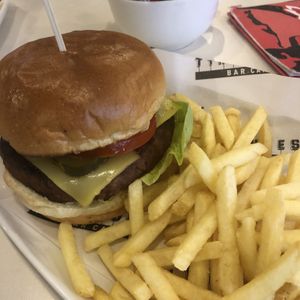 Vegan burger (£14)   at Tyneside Bar Cafe in Newcastle Upon Tyne