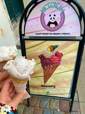 Perfect plant-based ice cream 🌱🍦 at Nicecream - Enghave in Copenhagen
