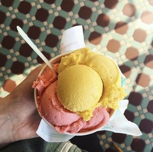 Vegan sorbet at Ismageriet  at Ismageriet in Copenhagen