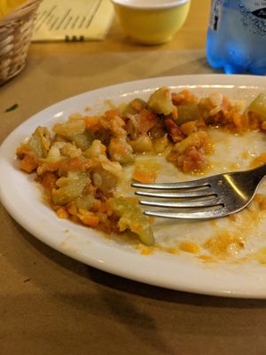 Dish of the day at Zenzero in Siracusa